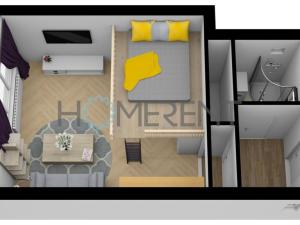 Pronájem bytu 1+kk, Praha - Nusle, U křížku, 30 m2