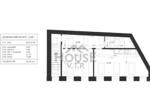 Prodej bytu 2+kk, Praha - Nové Město, Legerova, 55 m2