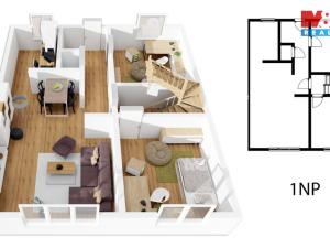 Prodej rodinného domu, Moravské Budějovice, Fišerova, 200 m2