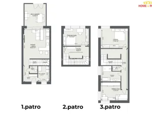Prodej bytu 4+kk, Praha - Koloděje, Podzámecká, 125 m2