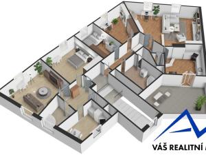 Prodej atypického bytu, Český Těšín, Ostravská, 202 m2