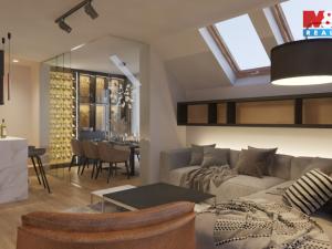 Prodej bytu 4+kk, Praha - Hlubočepy, Pod třešněmi, 145 m2