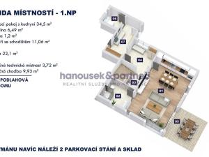 Prodej bytu 4+kk, Volary, 111 m2