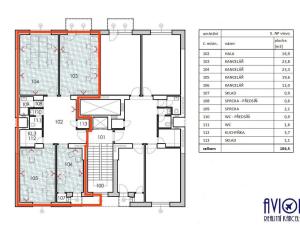 Pronájem kanceláře, Praha - Smíchov, Bozděchova, 107 m2