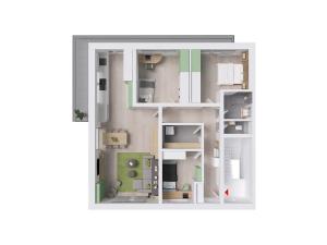 Prodej bytu 4+kk, Nebovidy, 101 m2