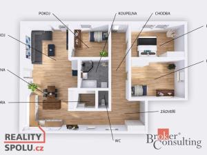 Prodej rodinného domu, Brno - Bystrc, 110 m2