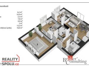 Prodej bytu 4+kk, Zásmuky - Sobočice, 70 m2