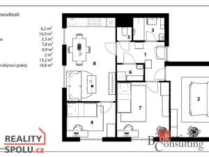 Prodej bytu 4+kk, Zásmuky - Sobočice, 70 m2