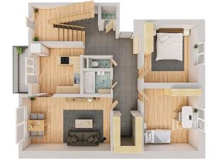 Pronájem bytu 4+1, Třeboň, Lesní, 125 m2