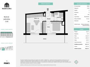 Prodej bytu 2+kk, Praha - Nusle, Maroldova, 41 m2