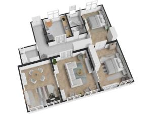 Pronájem bytu 4+1, Praha - Vinohrady, Polská, 134 m2