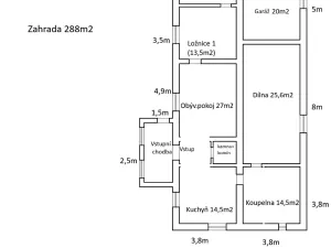 Prodej rodinného domu, Obořiště, 150 m2