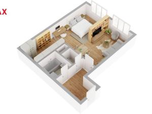 Pronájem bytu 1+kk, Hradec Králové - Nový Hradec Králové, Mrštíkova, 55 m2