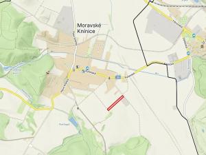 Prodej komerčního pozemku, Moravské Knínice, 6939 m2