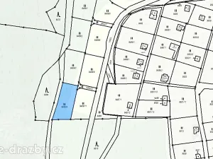 Dražba zahrady, Vsetín, 452 m2