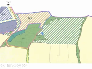 Dražba pozemku, Čisovice, 11062 m2