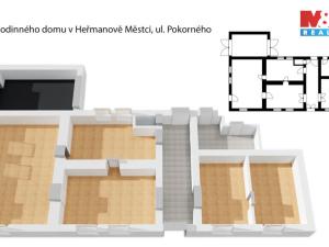 Prodej rodinného domu, Heřmanův Městec, Pokorného, 131 m2