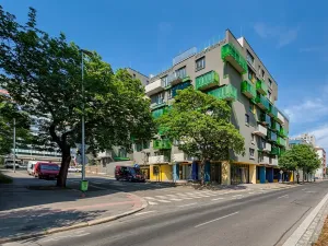 Pronájem bytu 1+kk, Praha - Vršovice, Archangelská, 40 m2