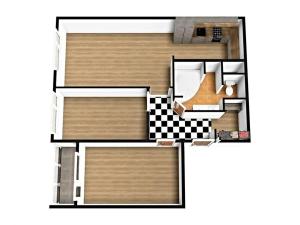 Pronájem bytu 3+kk, Praha - Letňany, Malkovského, 64 m2