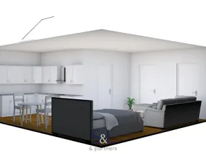 Pronájem bytu 1+kk, Mimoň, Nádražní, 29 m2