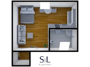 Pronájem bytu 1+kk, Mimoň, Nádražní, 29 m2