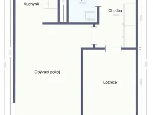 Prodej bytu 2+kk, Kladno, Polská, 40 m2