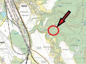 Prodej lesa, Třebovice, 657 m2