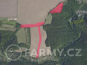 Prodej pole, Roztoky, 40596 m2