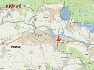 Pronájem komerčního pozemku, Přelouč, Jaselská, 1330 m2