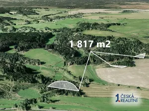 Prodej podílu lesa, Otročín, 1817 m2