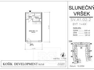 Pronájem bytu 1+kk, Praha - Hostivař, Rižská, 34 m2