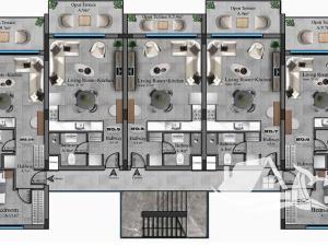 Prodej bytu 1+1, Agios Amvrosios Keryneias, Kypr, 47 m2