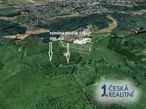 Prodej podílu lesa, Brno, 996 m2