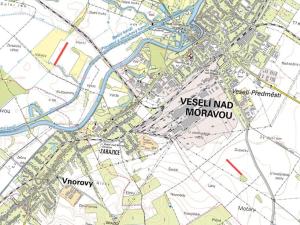 Prodej pole, Veselí nad Moravou, 4508 m2