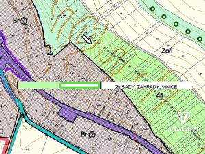 Prodej podílu zahrady, Mouřínov, 785 m2