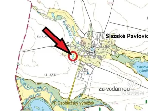 Prodej podílu pole, Slezské Pavlovice, 418 m2
