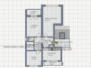 Prodej bytu 3+1, České Budějovice, J. Š. Baara, 76 m2