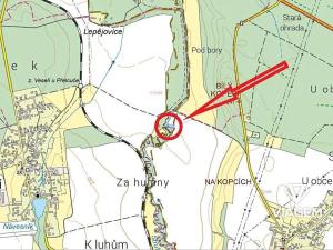 Prodej pole, Valy, 1600 m2