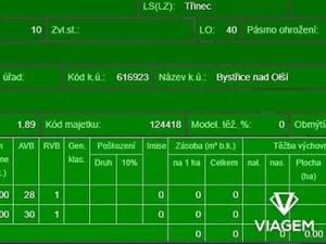 Prodej lesa, Bystřice, 29204 m2