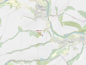 Dražba pozemku, Ivančice, 597 m2