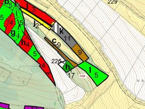 Dražba lesa, Žďárec, 3616 m2