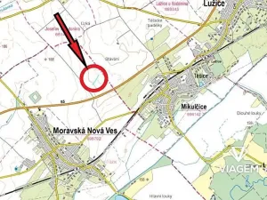 Prodej podílu pole, Moravská Nová Ves, 1640 m2