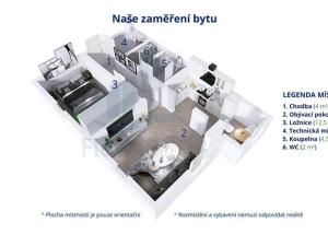 Prodej bytu 2+kk, Havlíčkova Borová, Drahotín, 54 m2