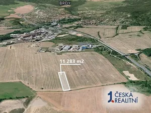 Prodej pole, Mníšek pod Brdy, 11283 m2