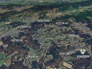 Prodej podílu lesa, Luhačovice, 8222 m2