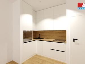 Pronájem bytu 1+kk, Praha - Holešovice, U průhonu, 35 m2