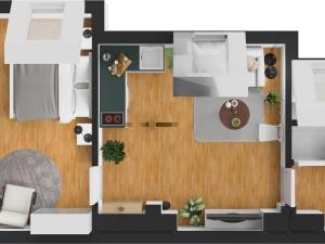 Prodej bytu 2+kk, Praha - Žižkov, Cimburkova, 36 m2