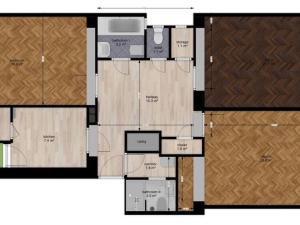 Pronájem bytu 4+1, Praha - Staré Město, Dlouhá, 100 m2