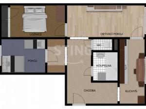 Prodej bytu 3+1, Rýmařov, Jungmanova, 74 m2