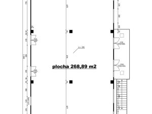 Pronájem obchodního prostoru, Jaroměř, Jezbinská, 269 m2